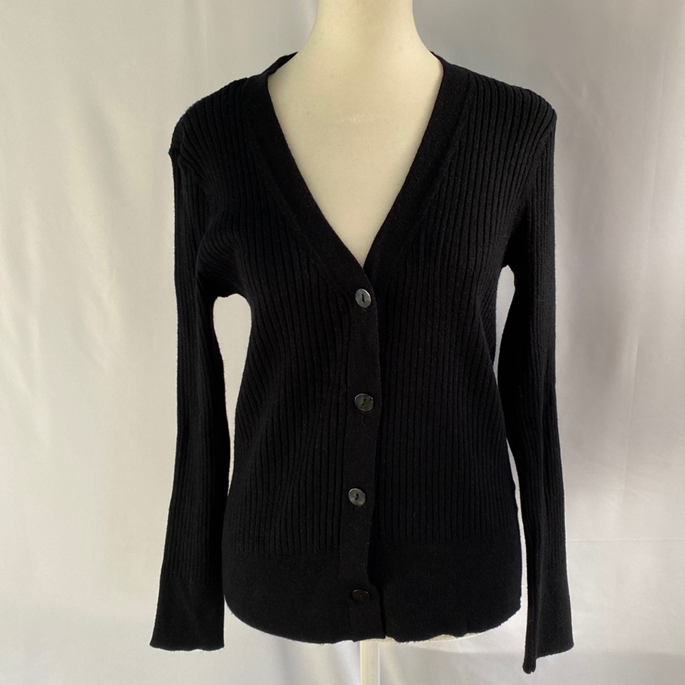 ❤️3/$30 California Vintage Black Cardigan